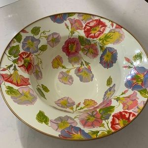 MacKenzie-Childs Flower Market Serving Bowl